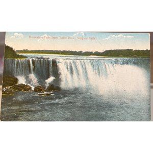 Postcards Horseshoe Falls Table Rock Niagara Falls Waterfalls Unposted Vintage